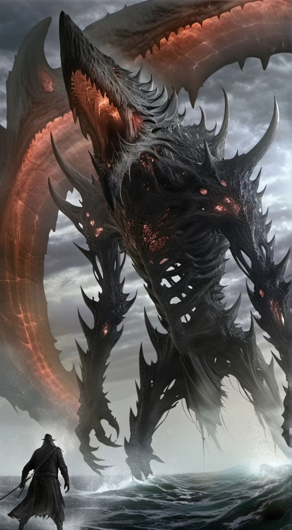 ai character: colossal background