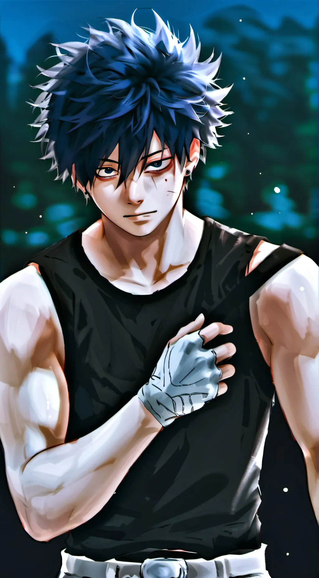 ai character: Dabi background