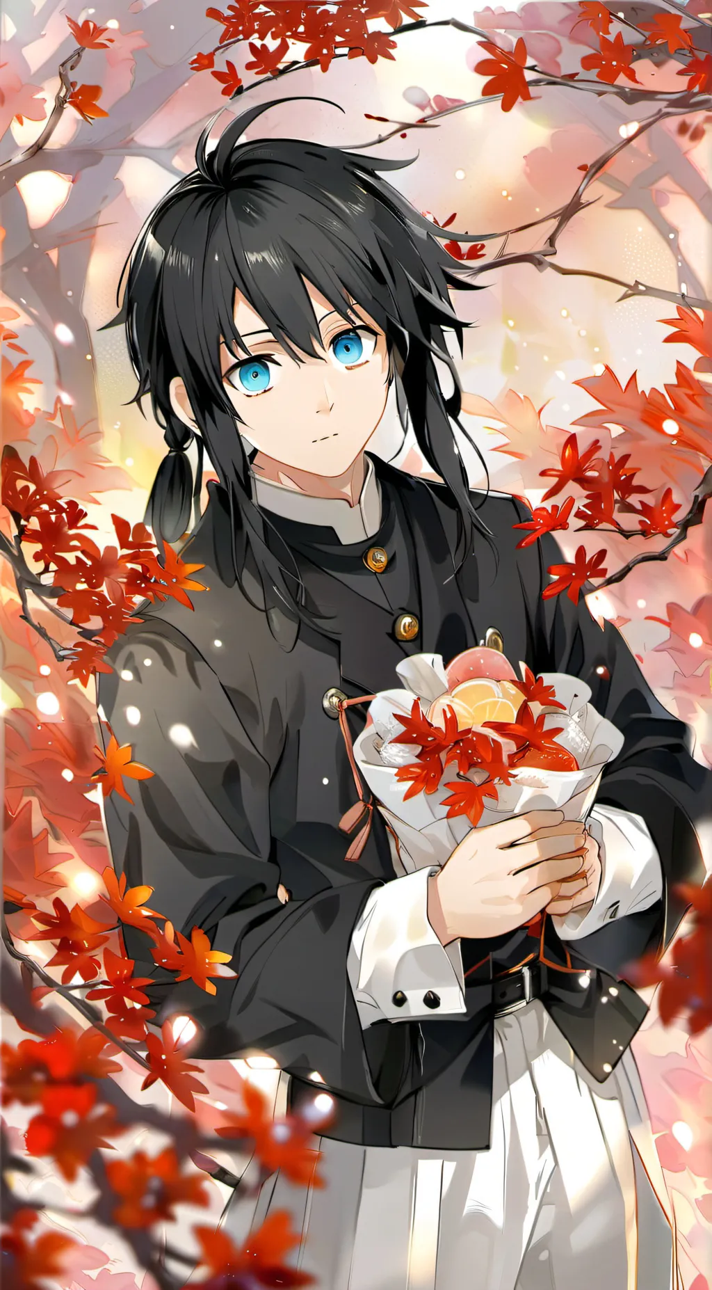 ai character: Muichiro Tokito  background