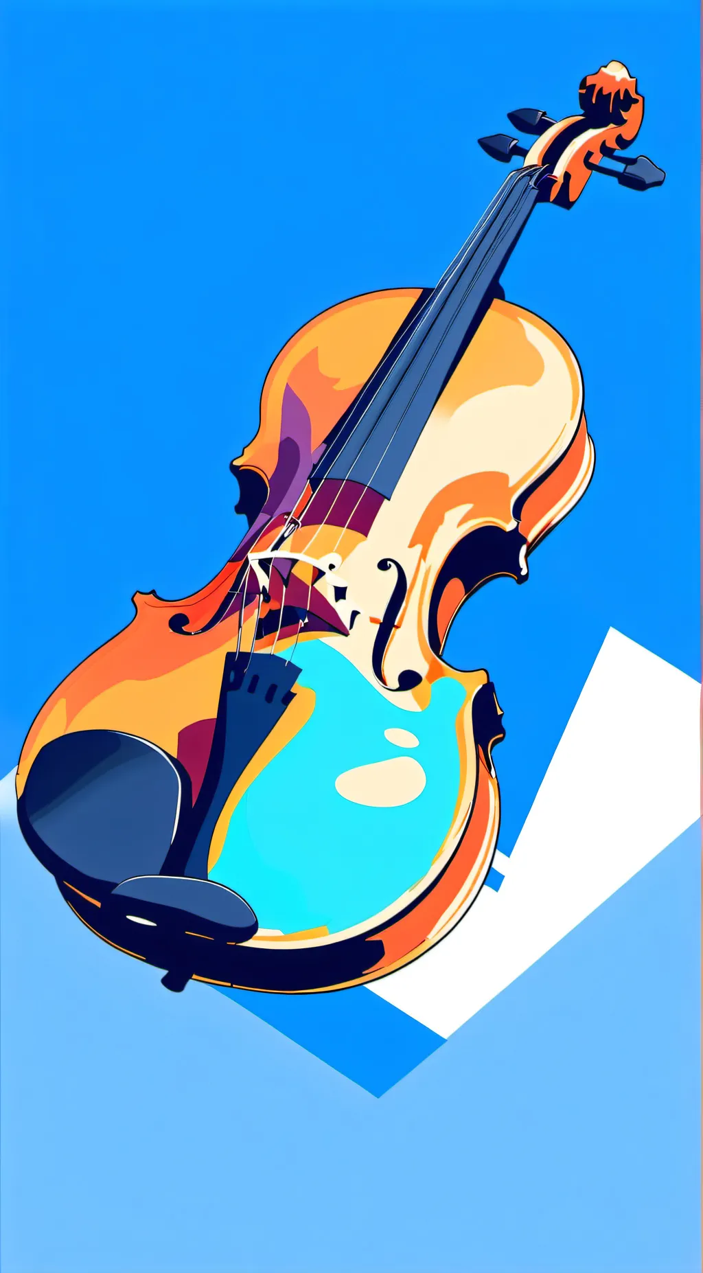 ai character: Violin background