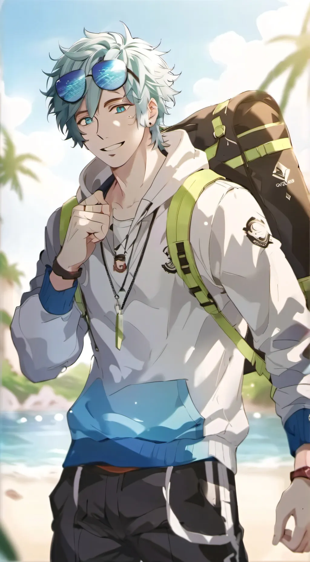 ai character: Ein  background