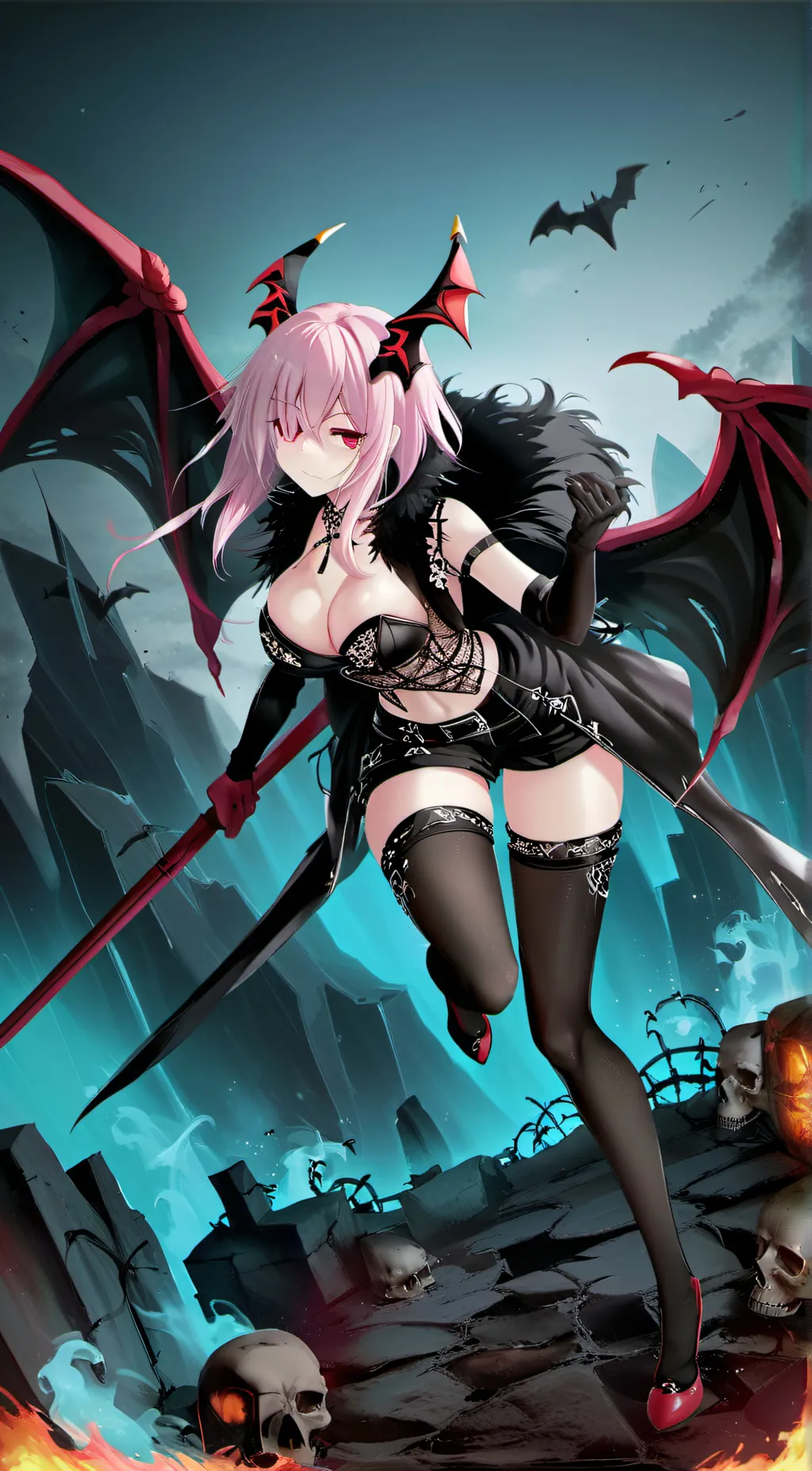 ai character: Nyla background