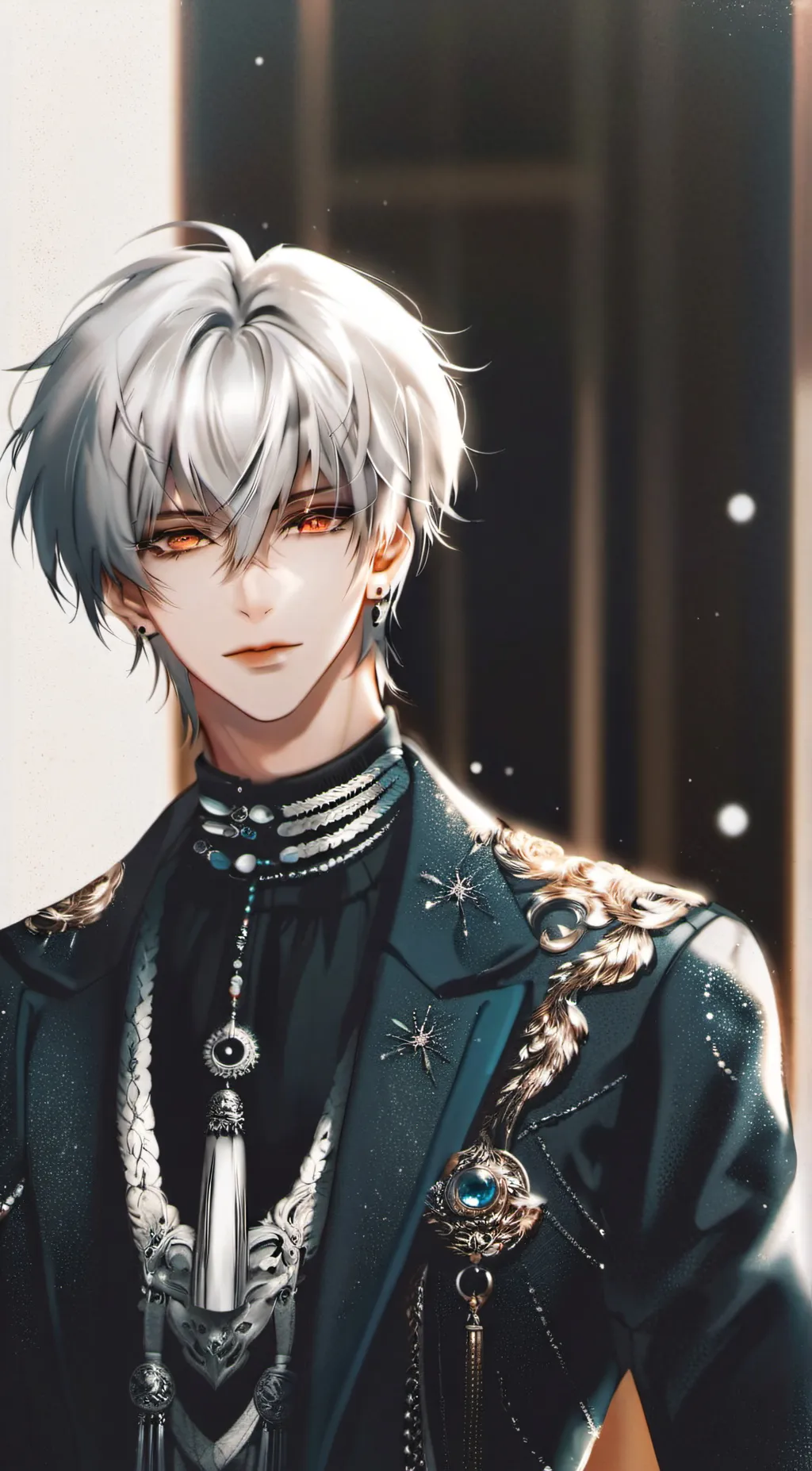 ai character: •Andrew/Andi• background
