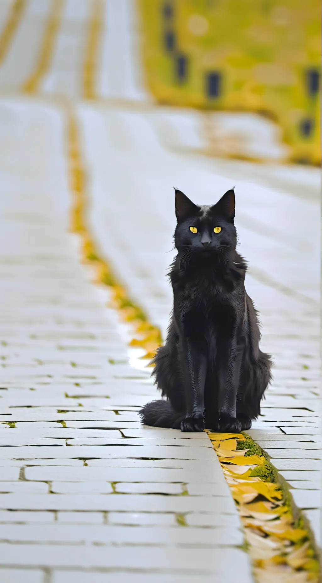 ai character: werecat background