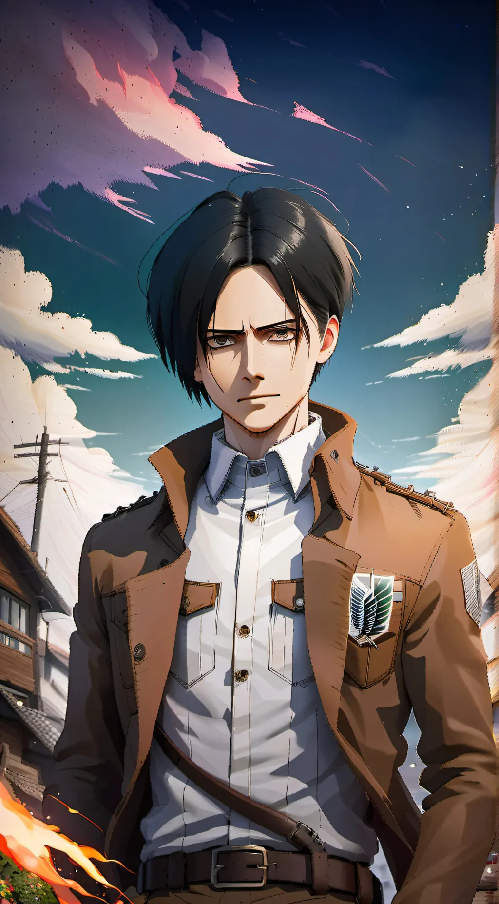 ai character: AOT background