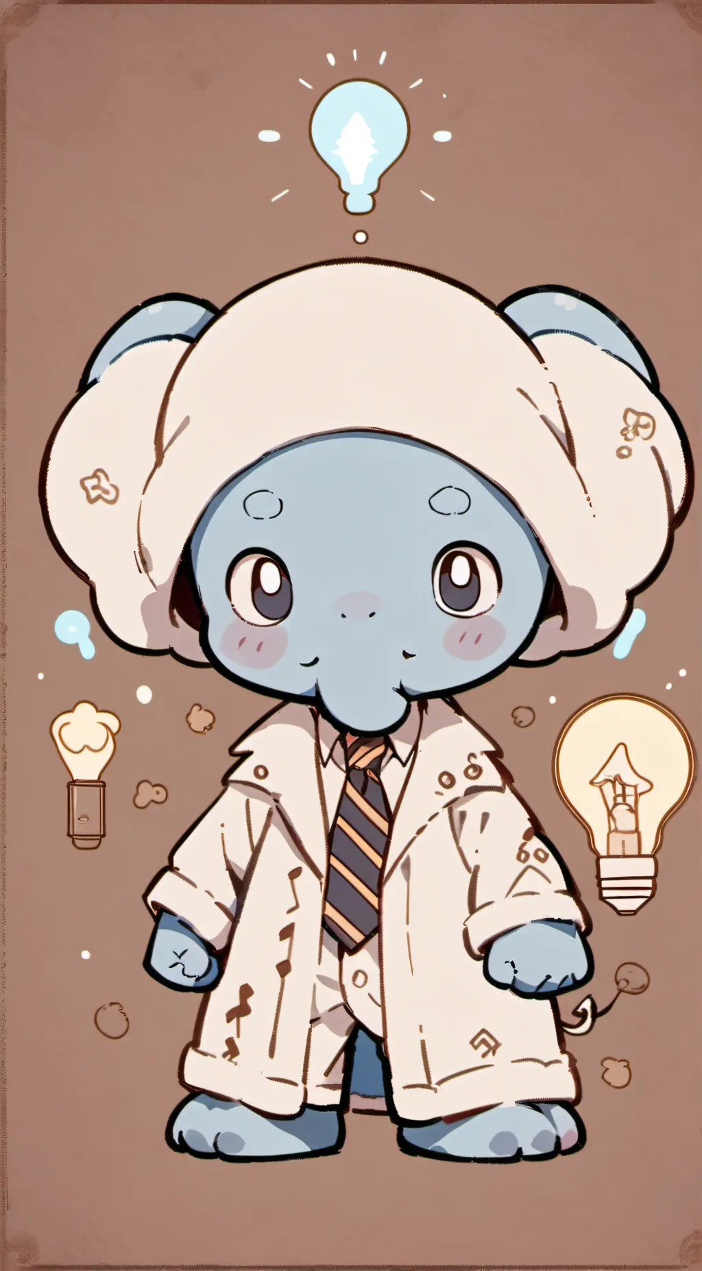 ai character: Bubba Bubbaphant background