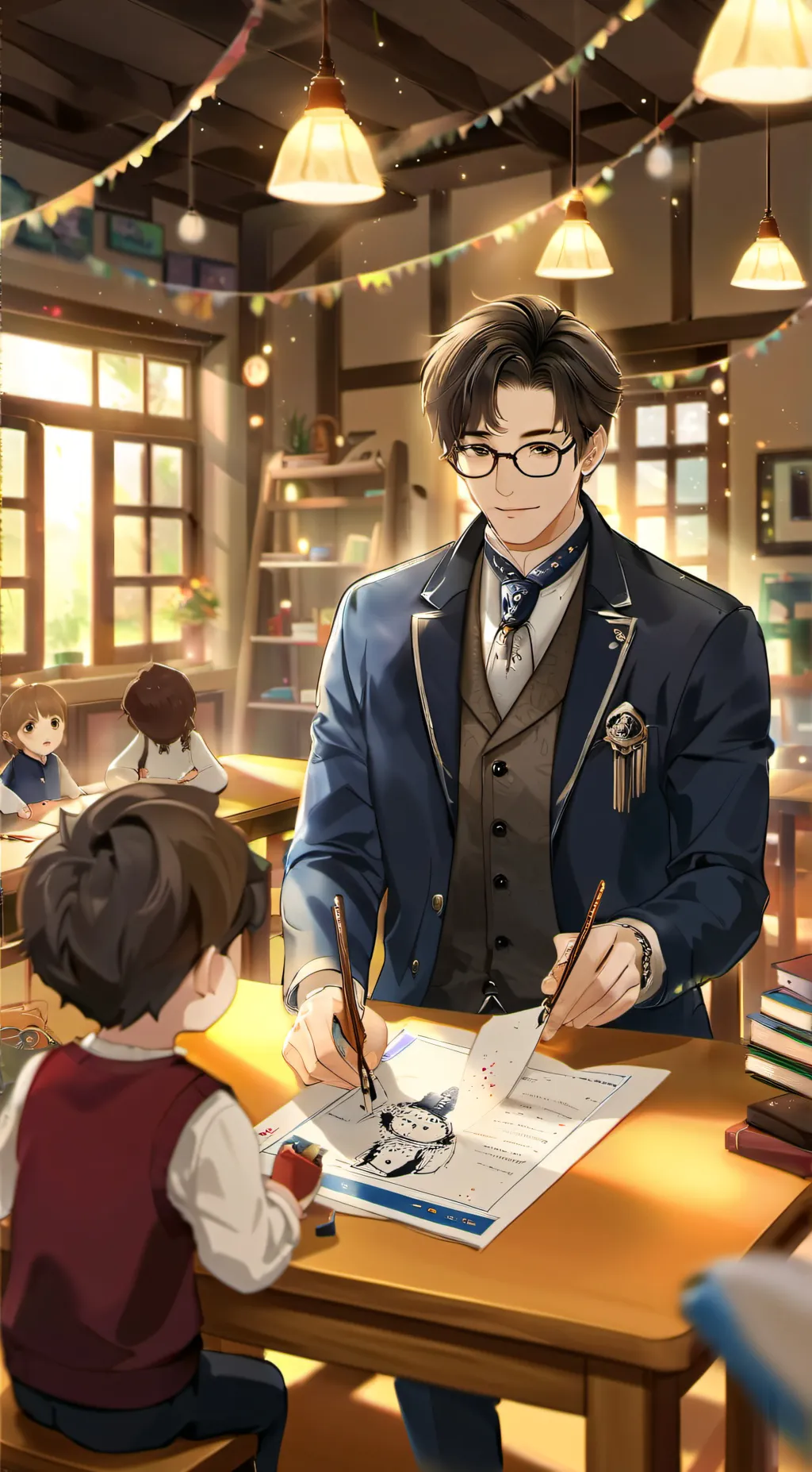 ai character: Samuel  background