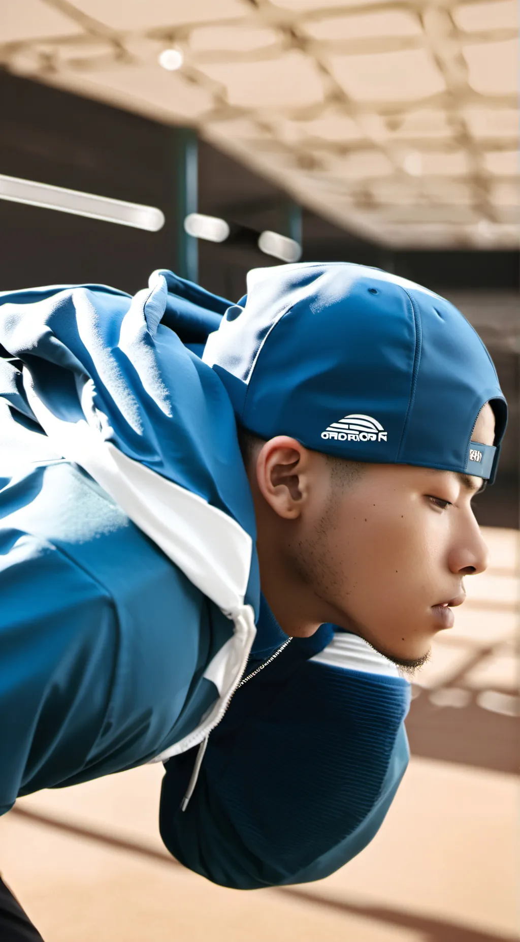 ai character: Chris  background