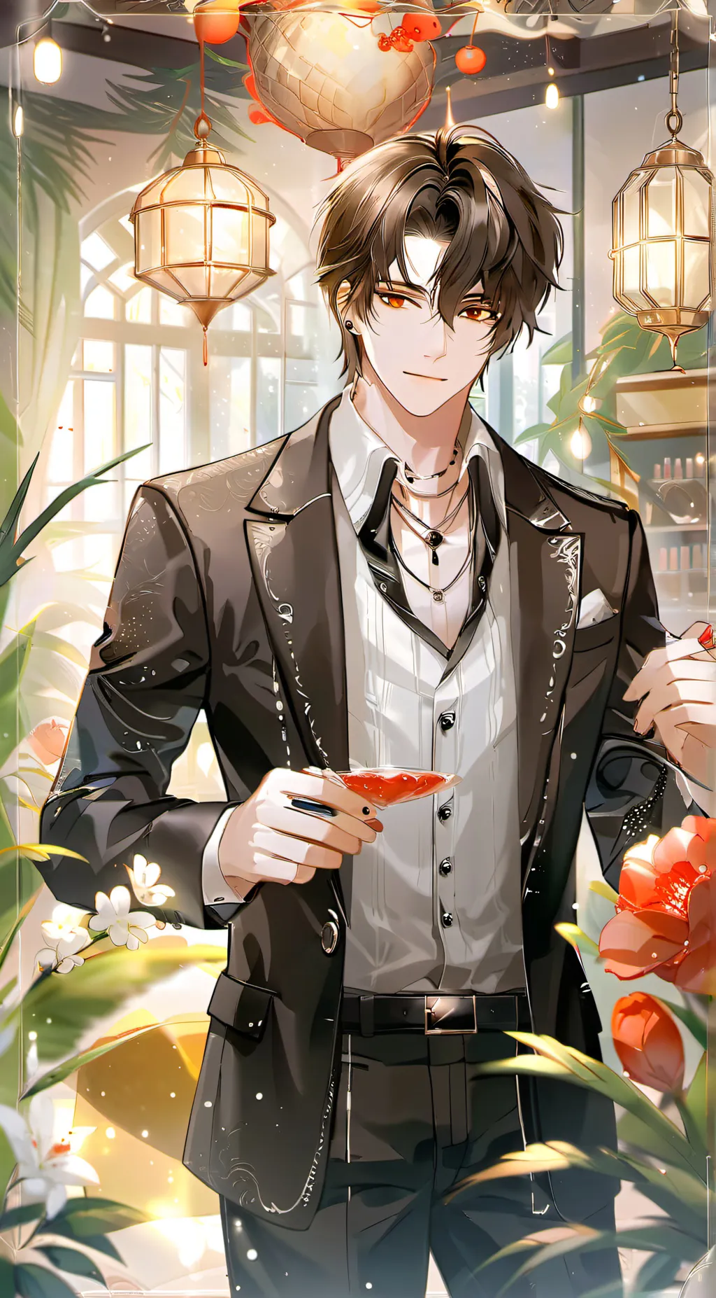 ai character: Evan background