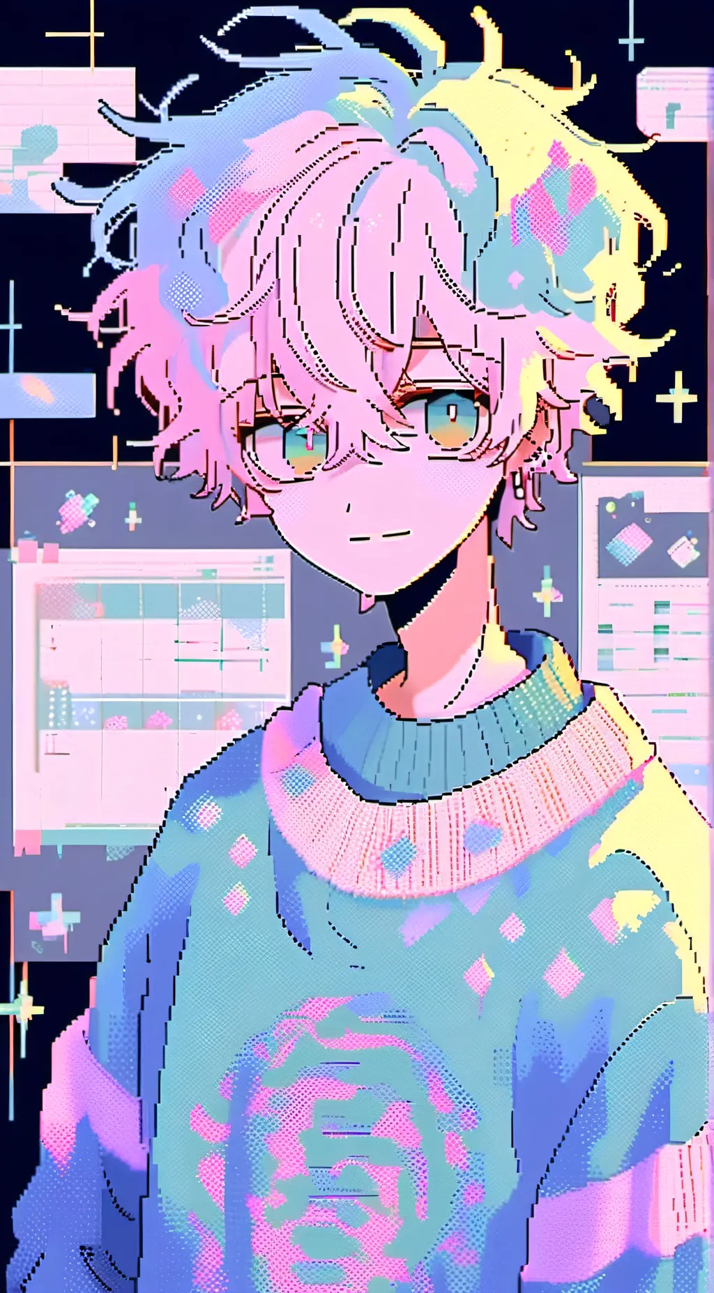 ai character: kinito  background