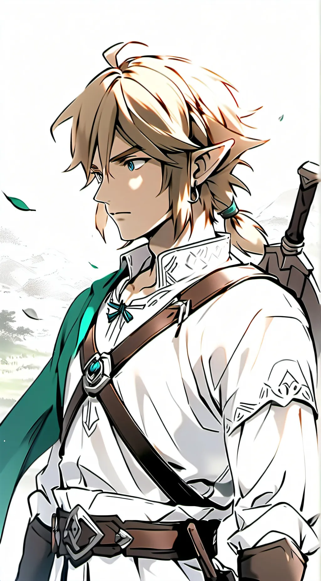 ai character: Link background
