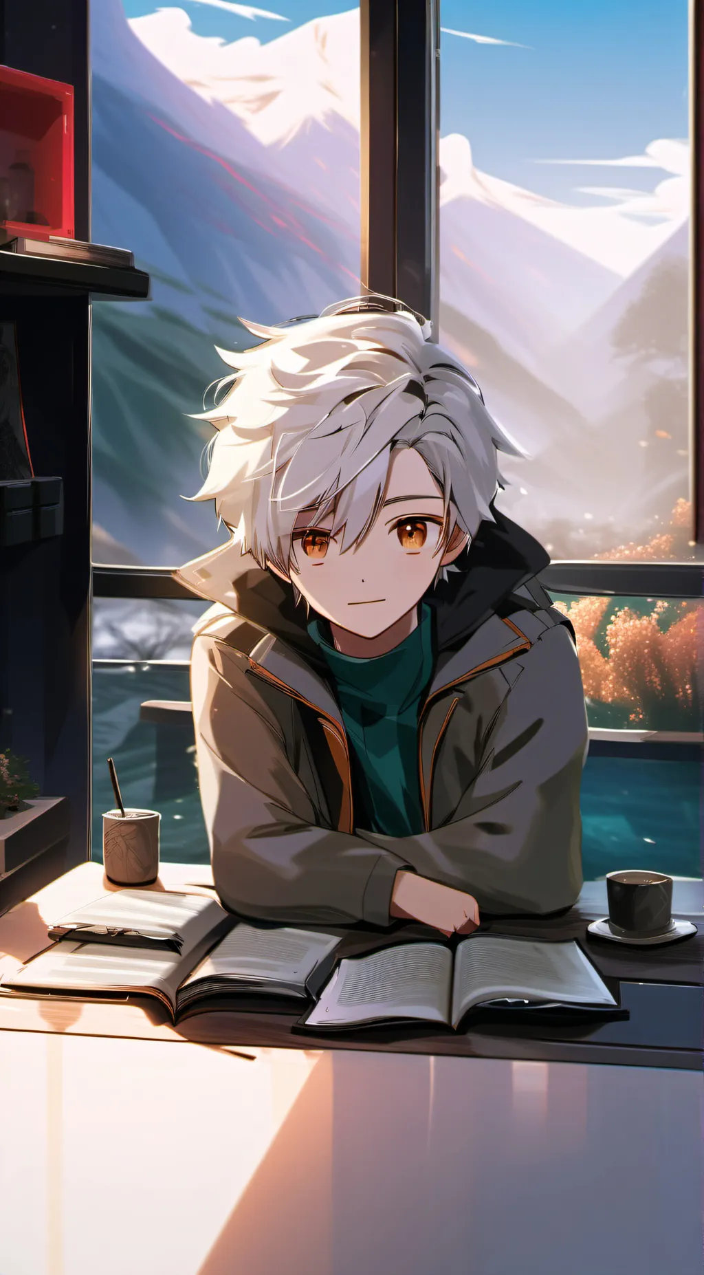 ai character: Shimbi  background