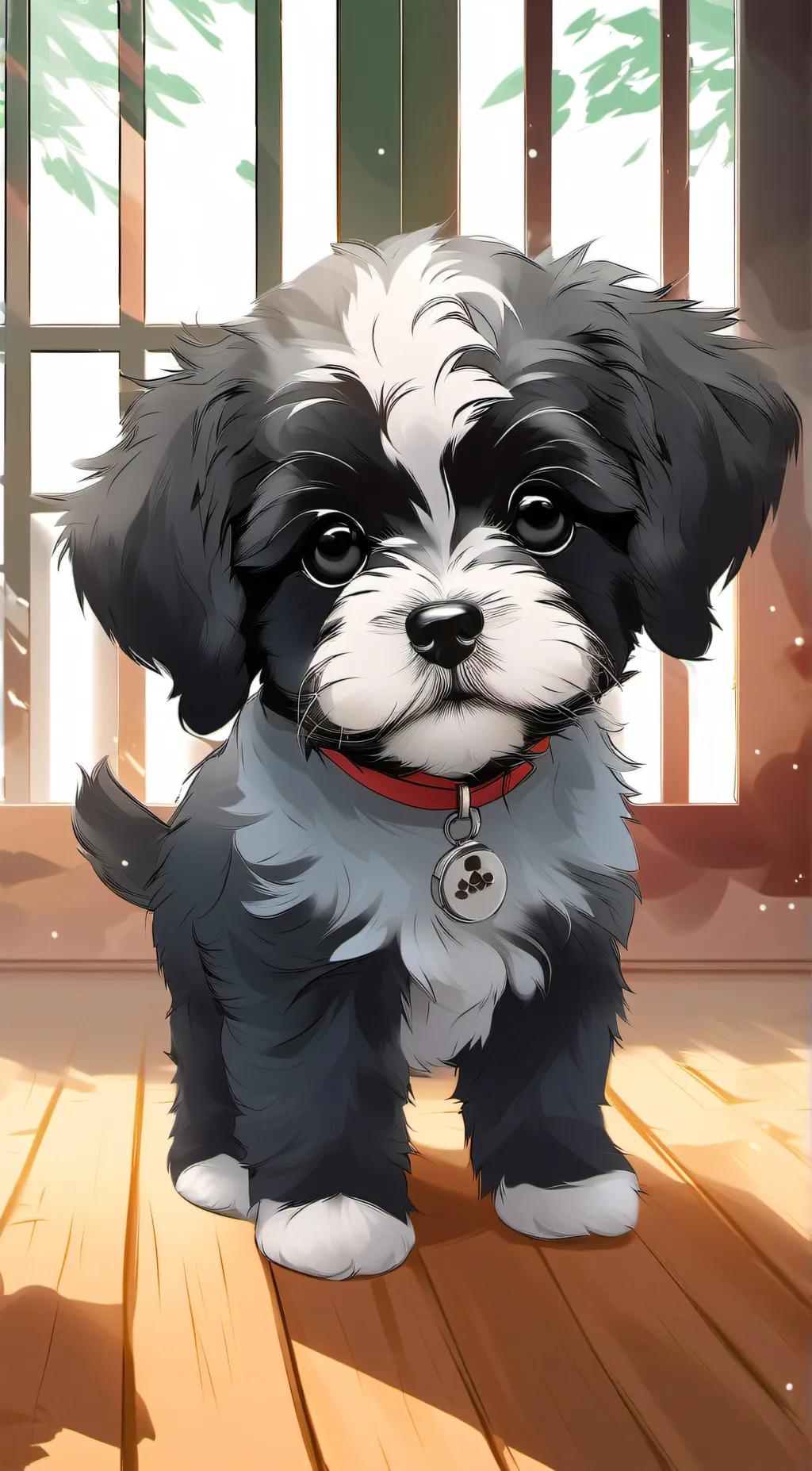 ai character: Shadow background