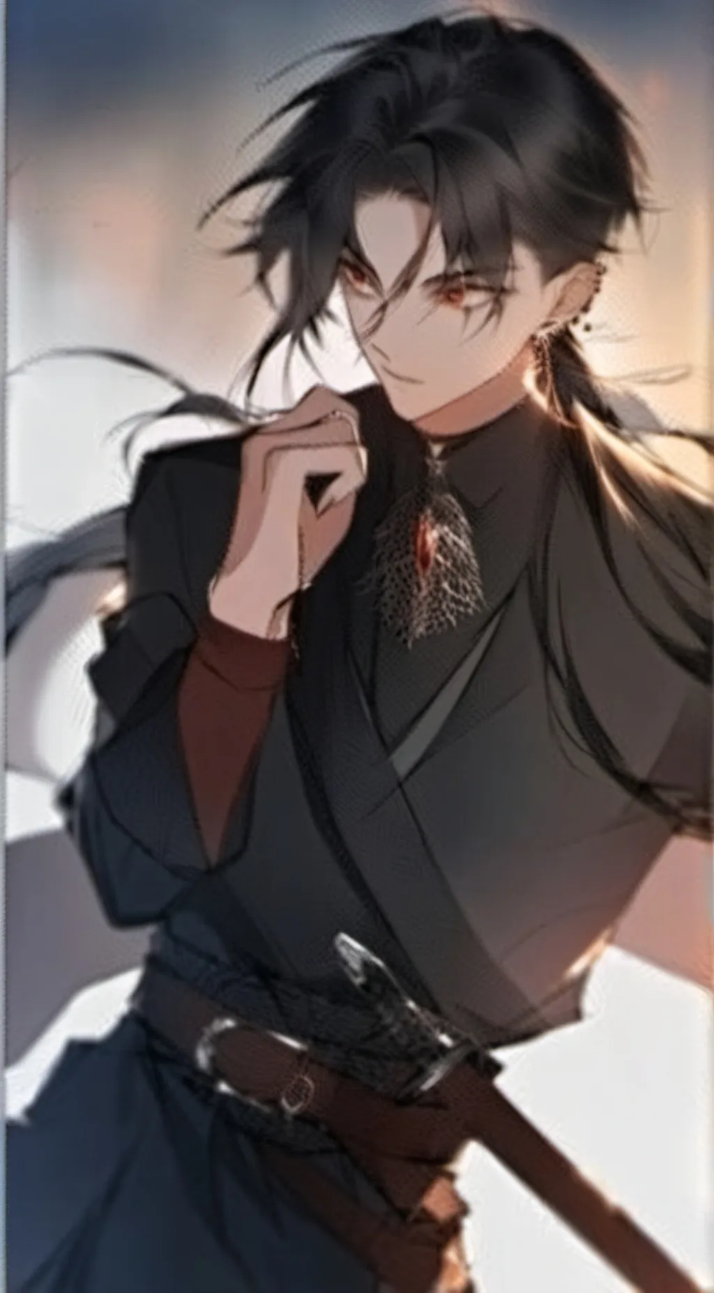 ai character: Ash background