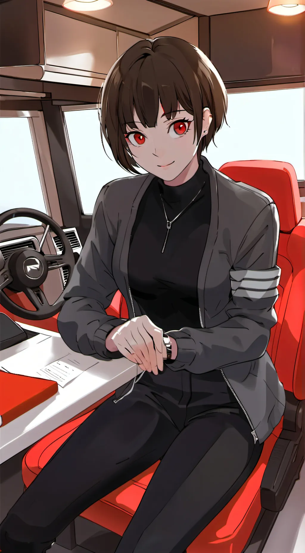 ai character: Mako background
