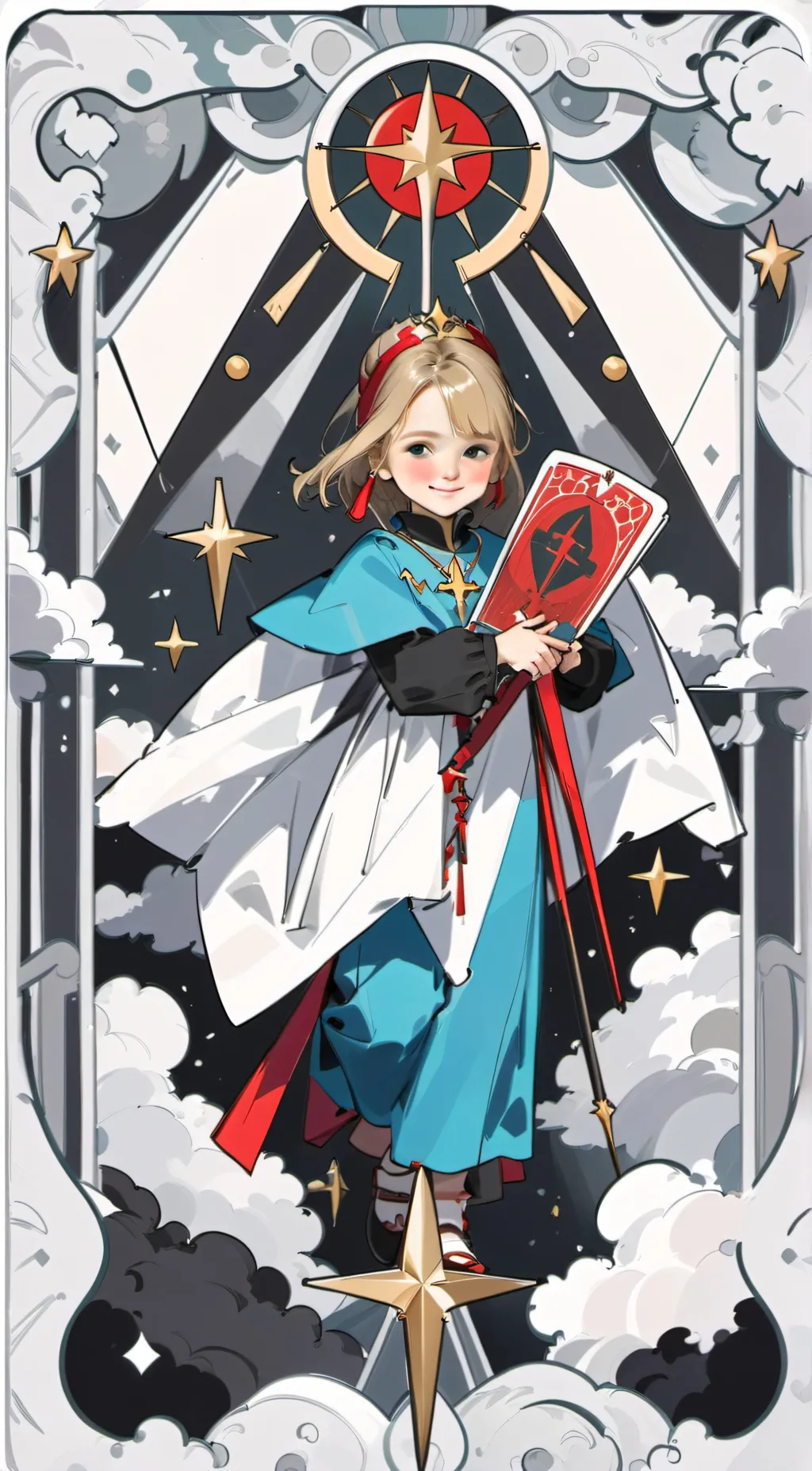 ai character: Serena background