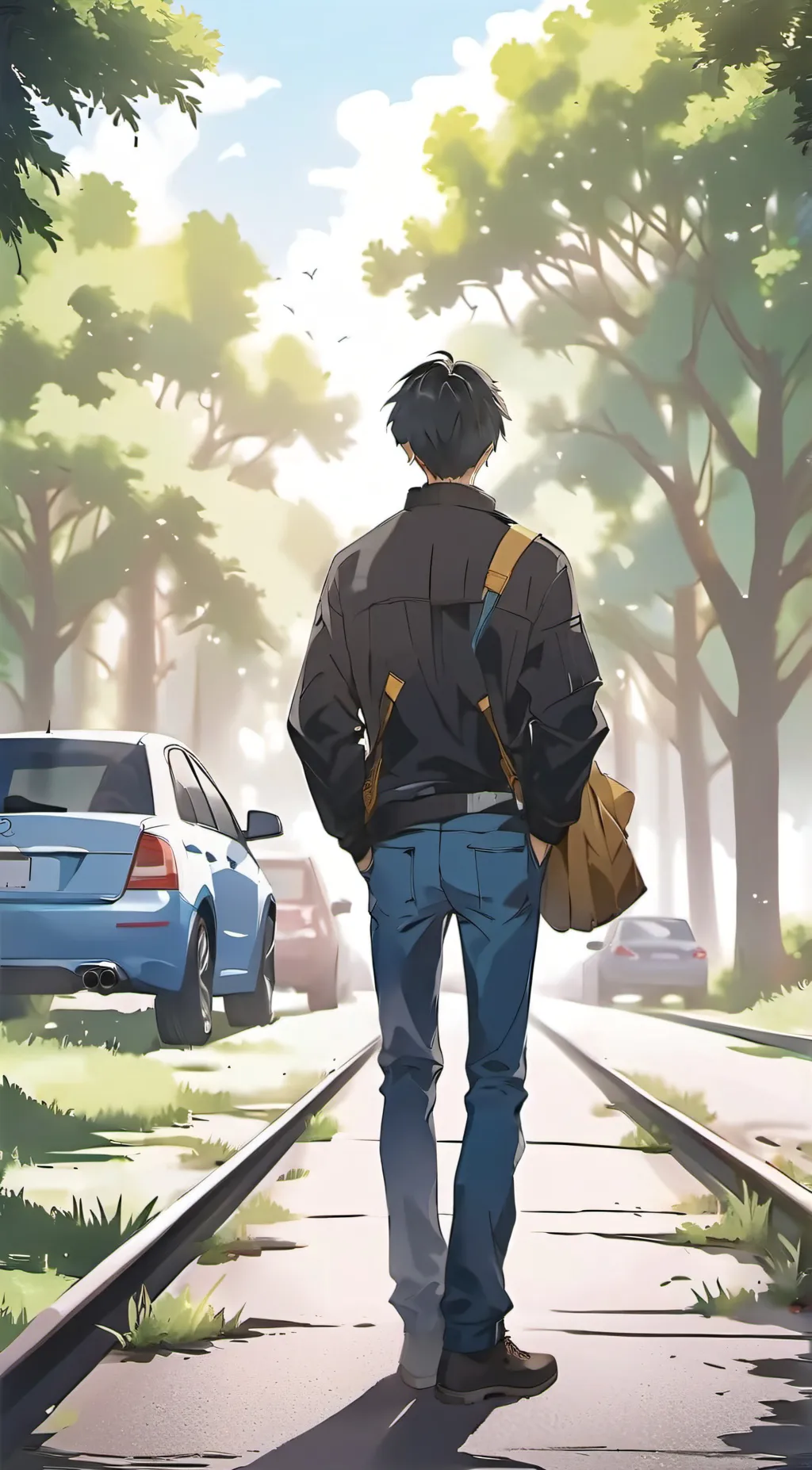 ai character: Mark background
