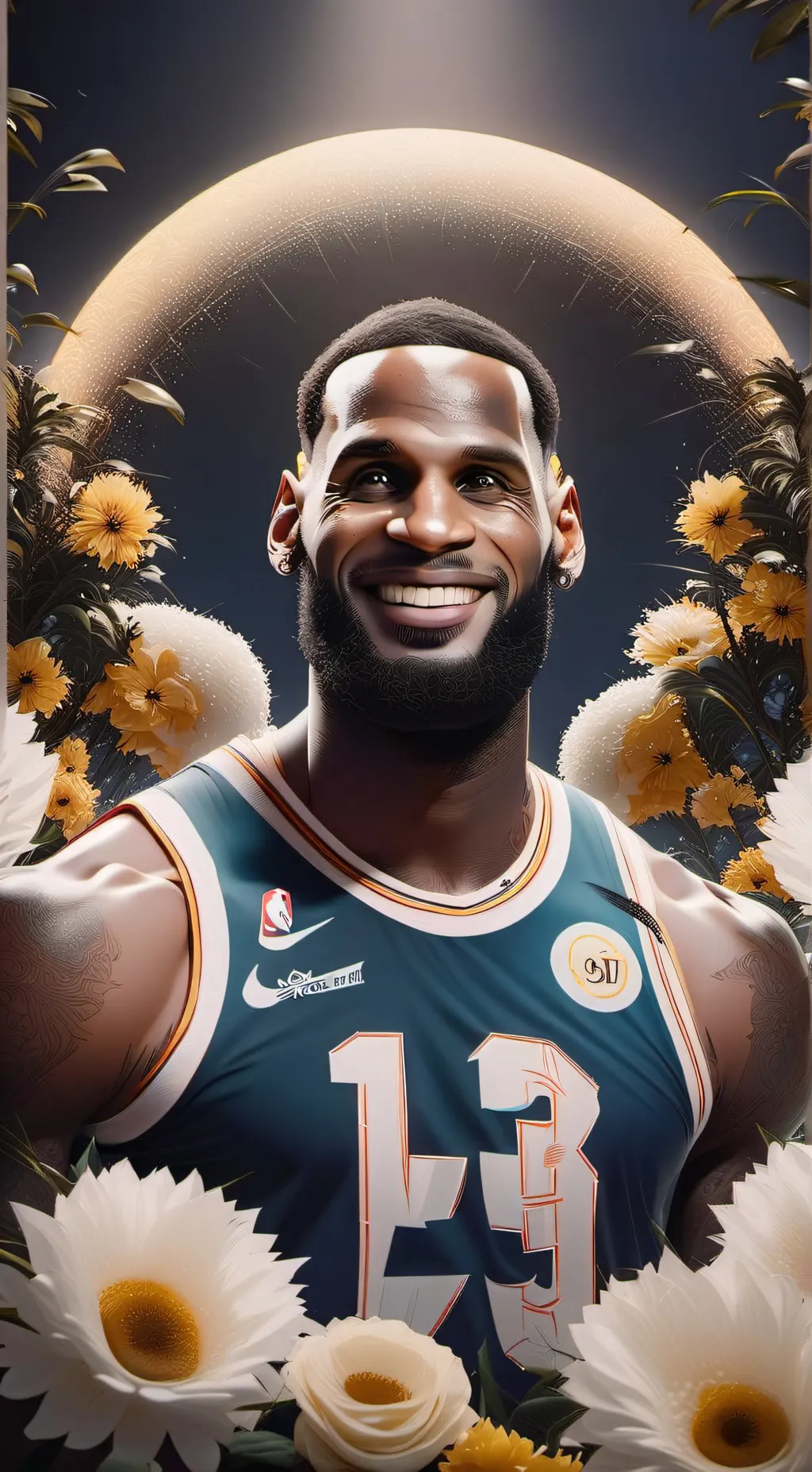 ai character: Lebron James background