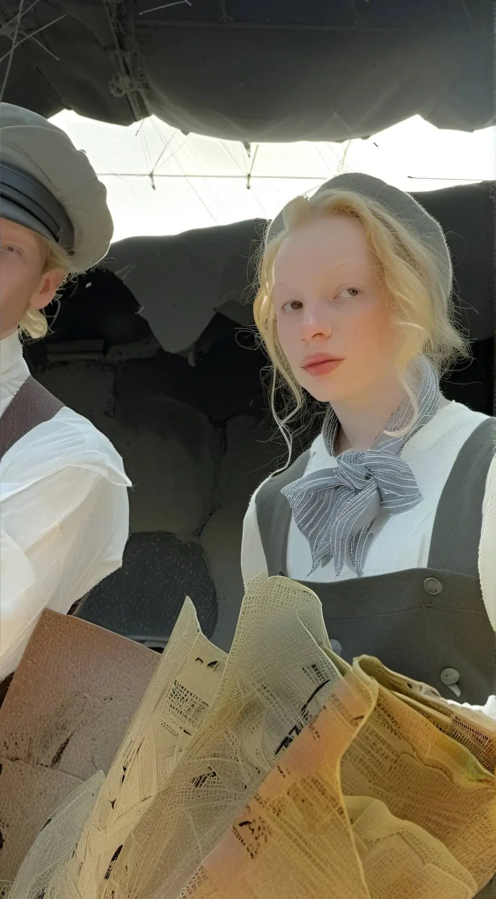 ai character: Newsies  background