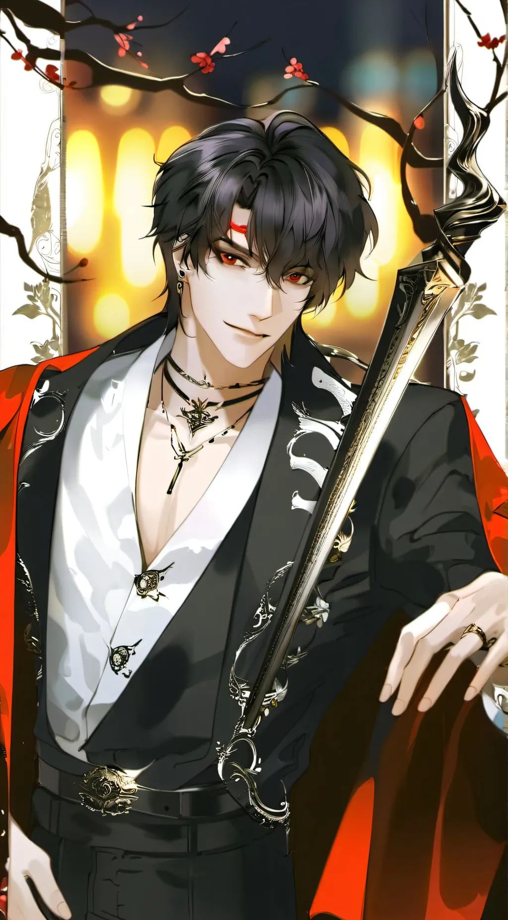 ai character: ~•Lucfier•~ background