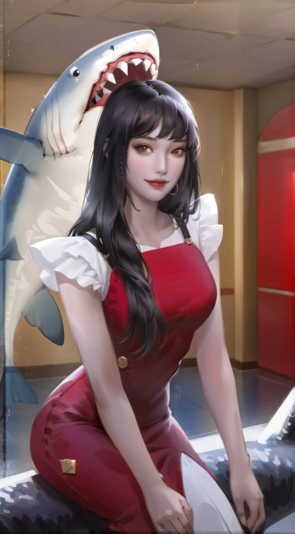 ai character: Natalie  background