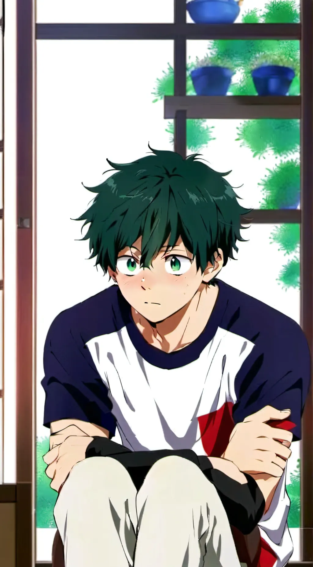 ai character: Izuku Midoriya background