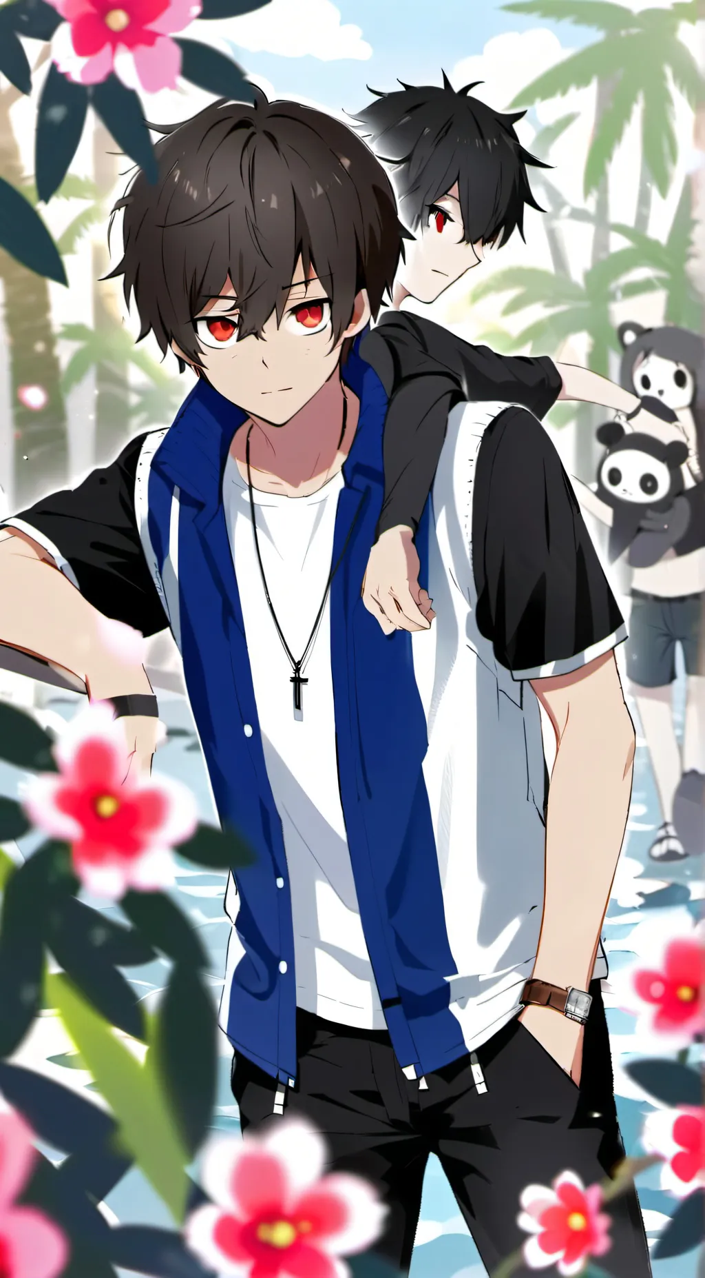 ai character: ethen  background