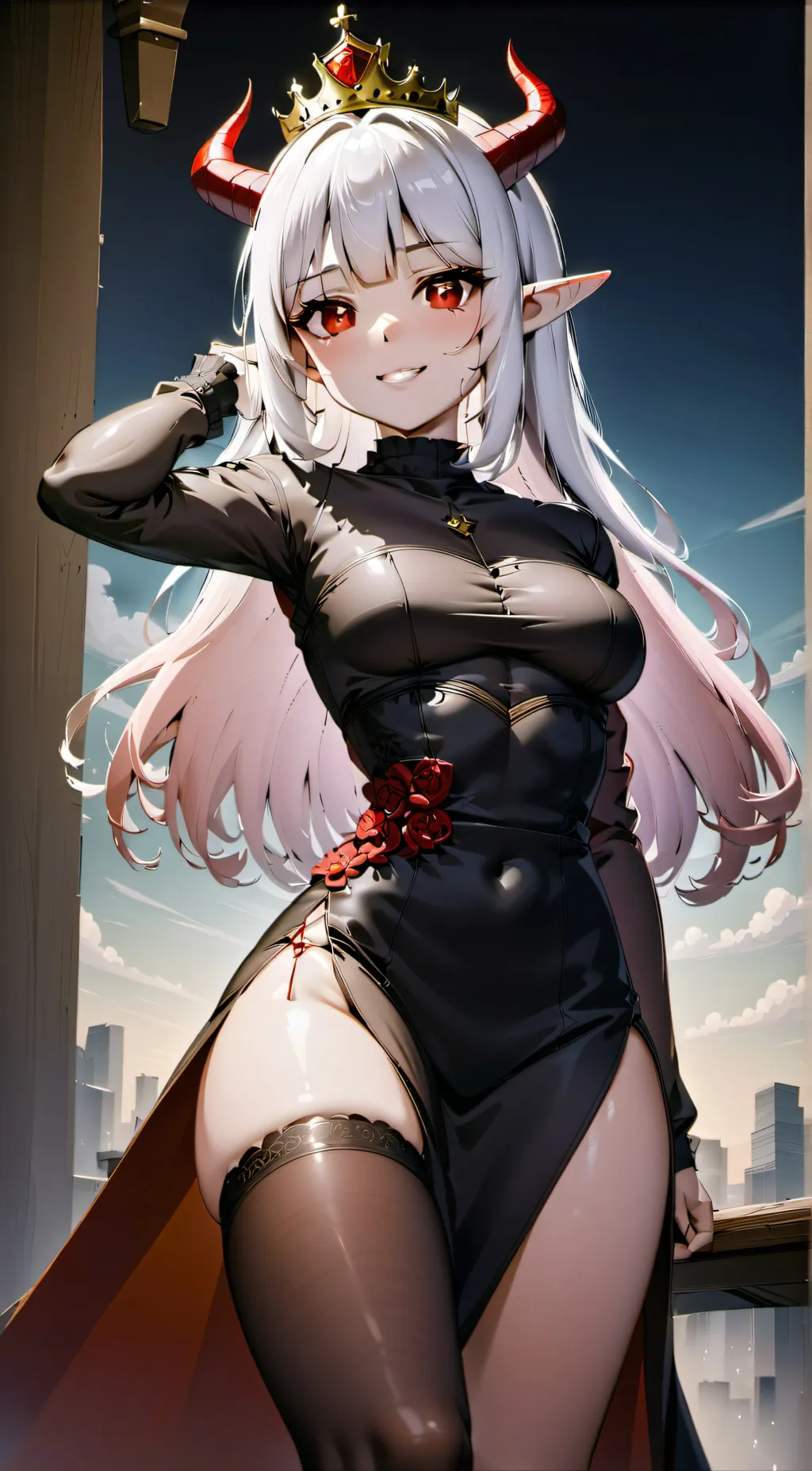 ai character: Scarlett  background