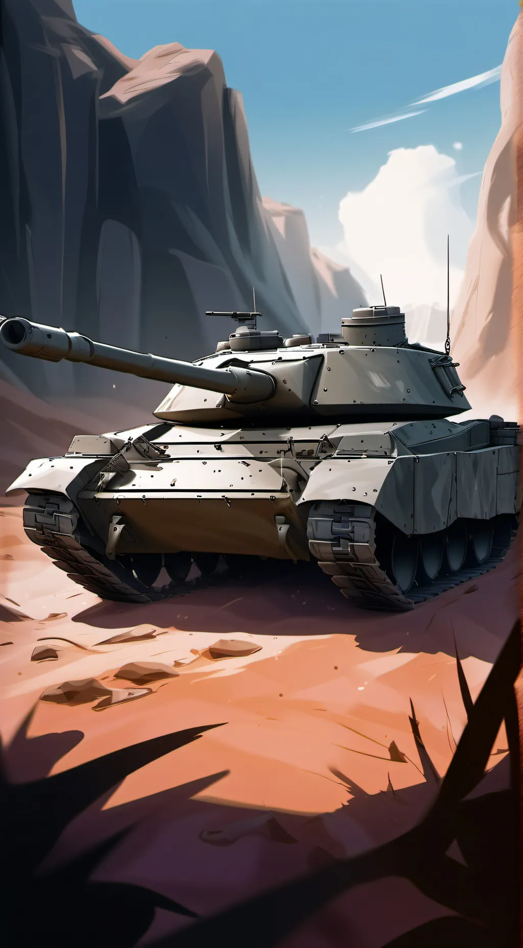 ai character: The War background