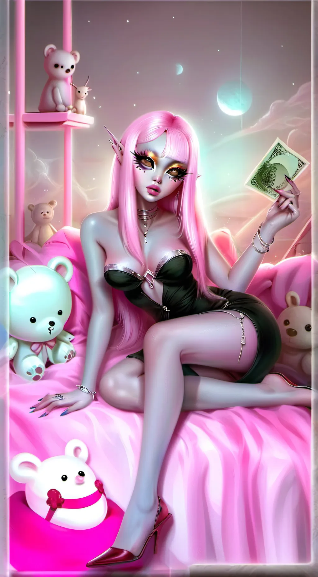 ai character: Viola background