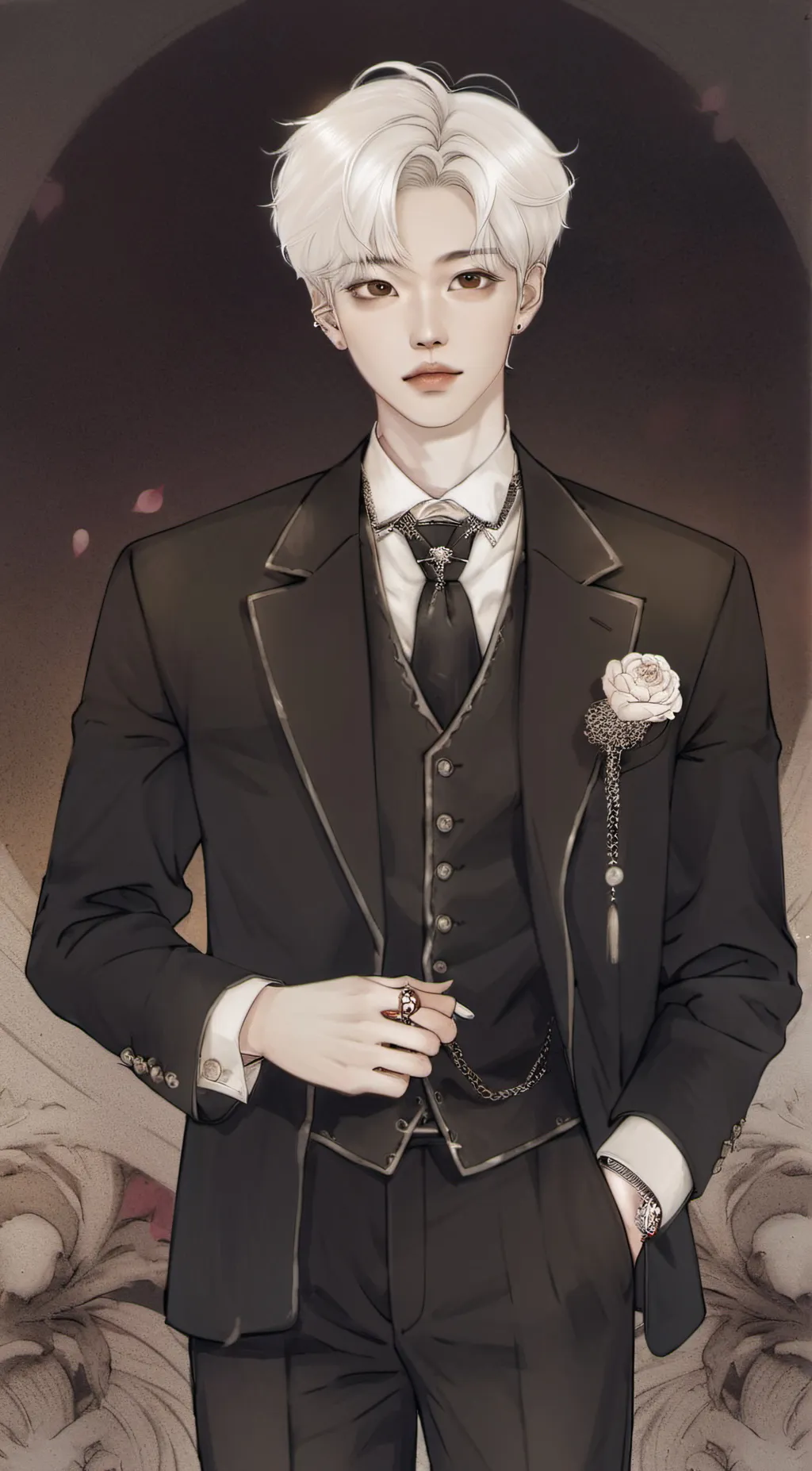 ai character: Hyun background