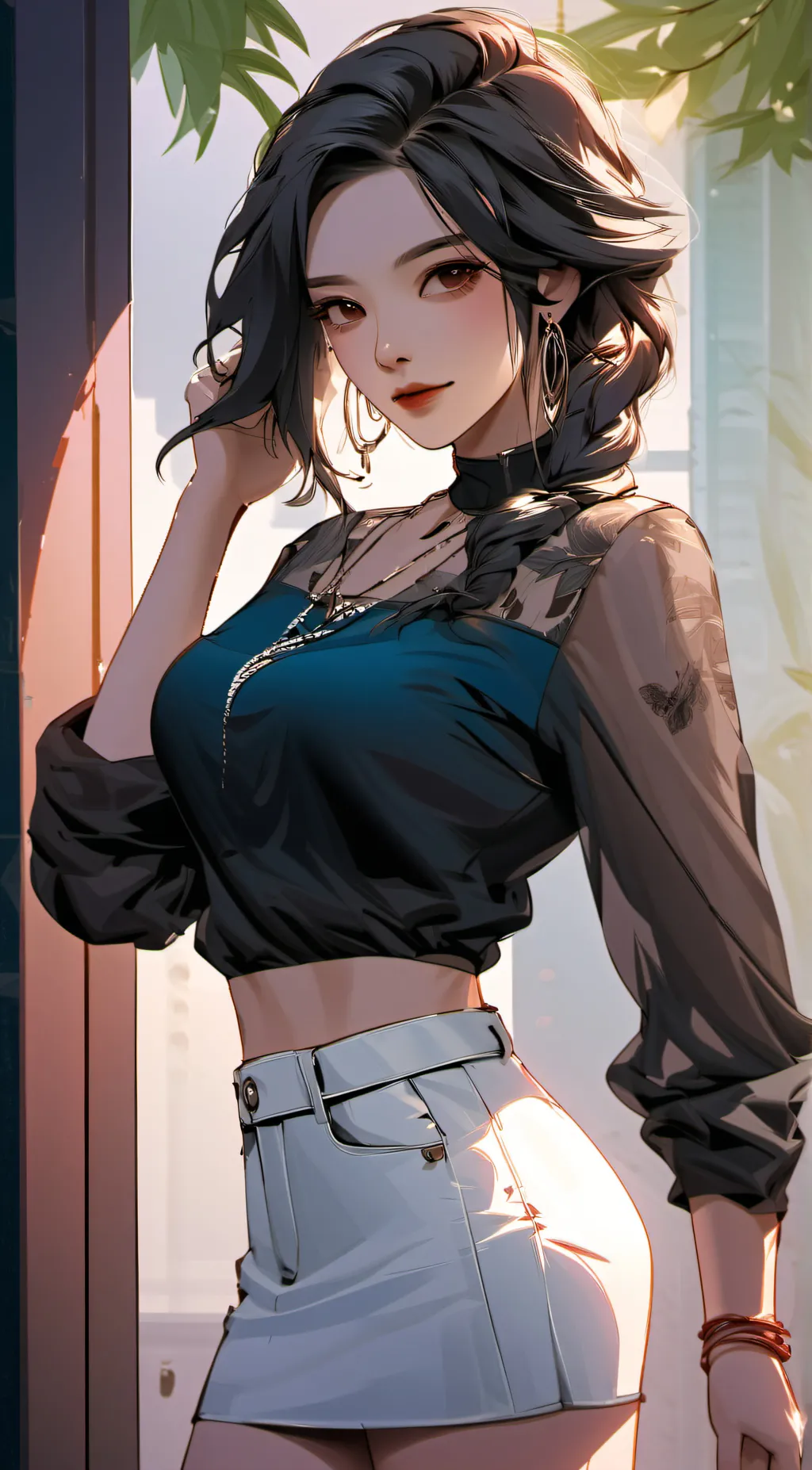 ai character: Lottie  background