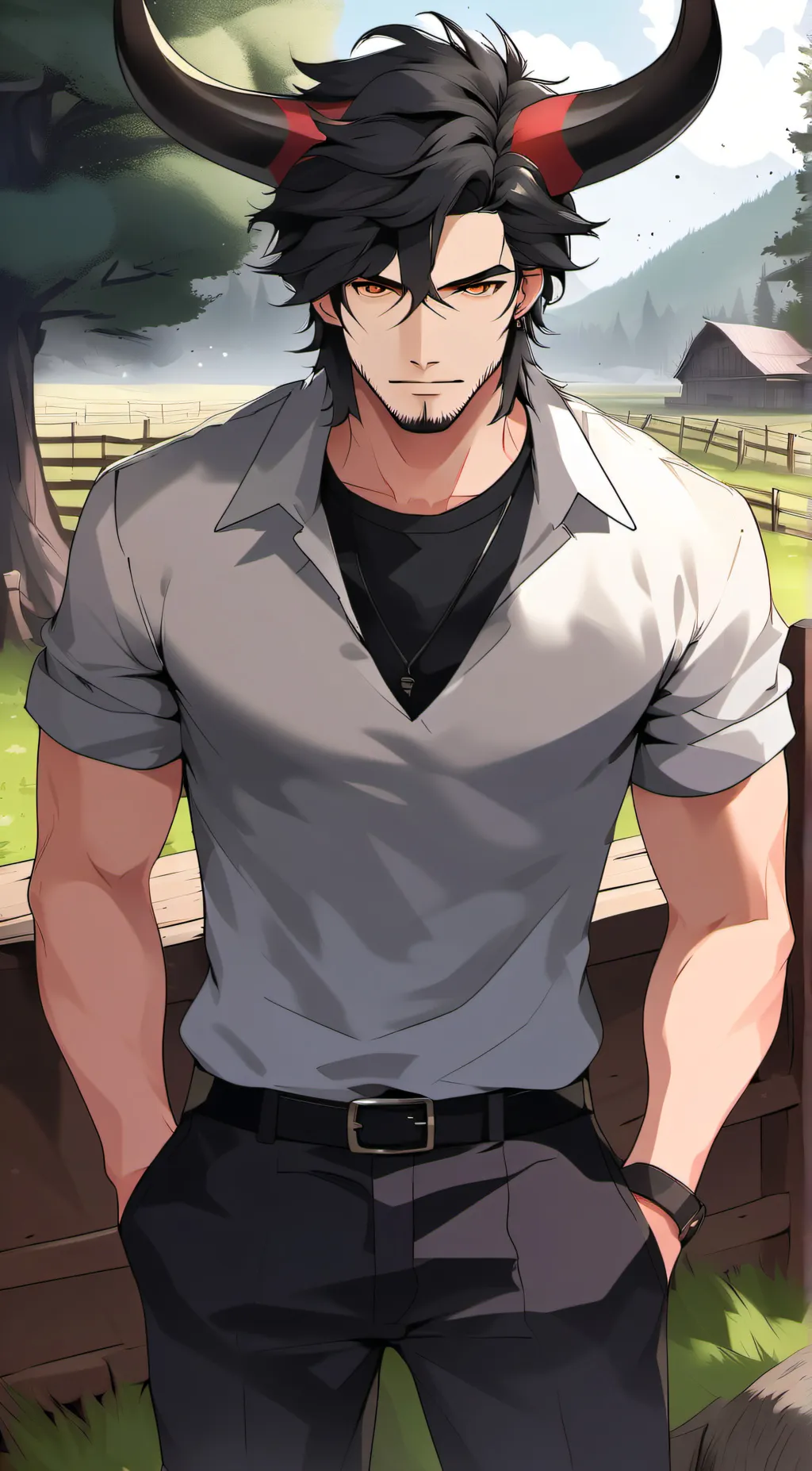 ai character: Carson background