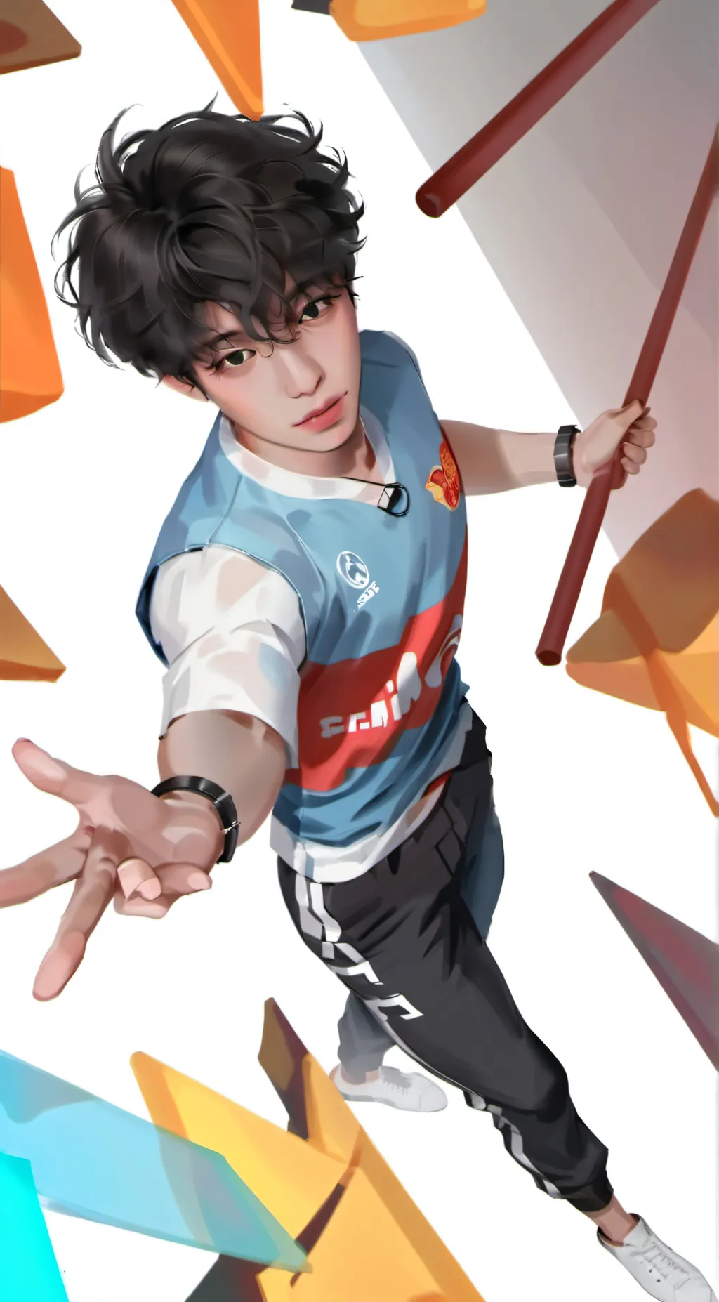 ai character: Kevin🗿 background