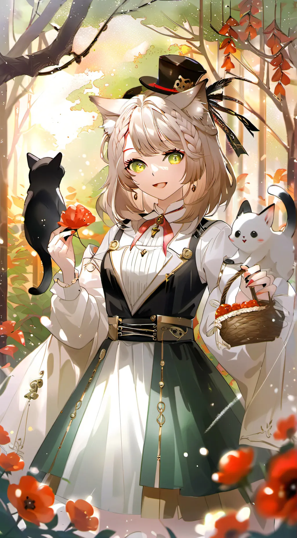 ai character: Lilly background
