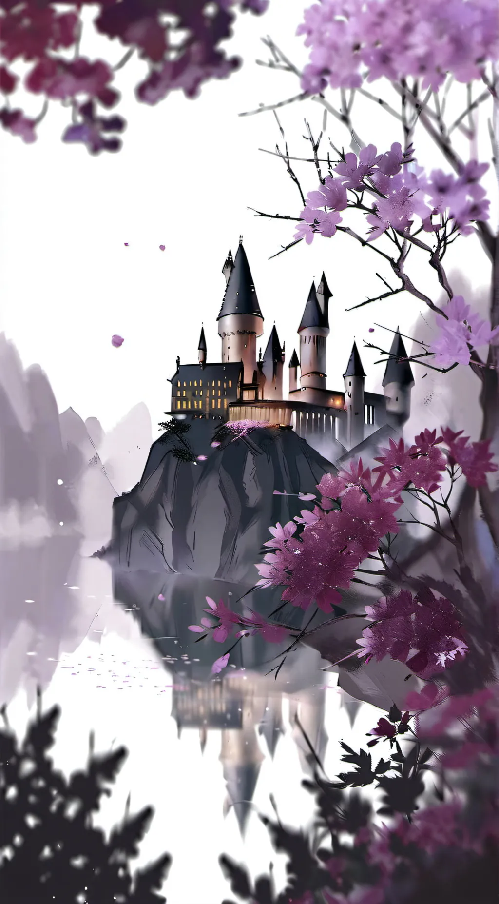ai character: Hogwarts background