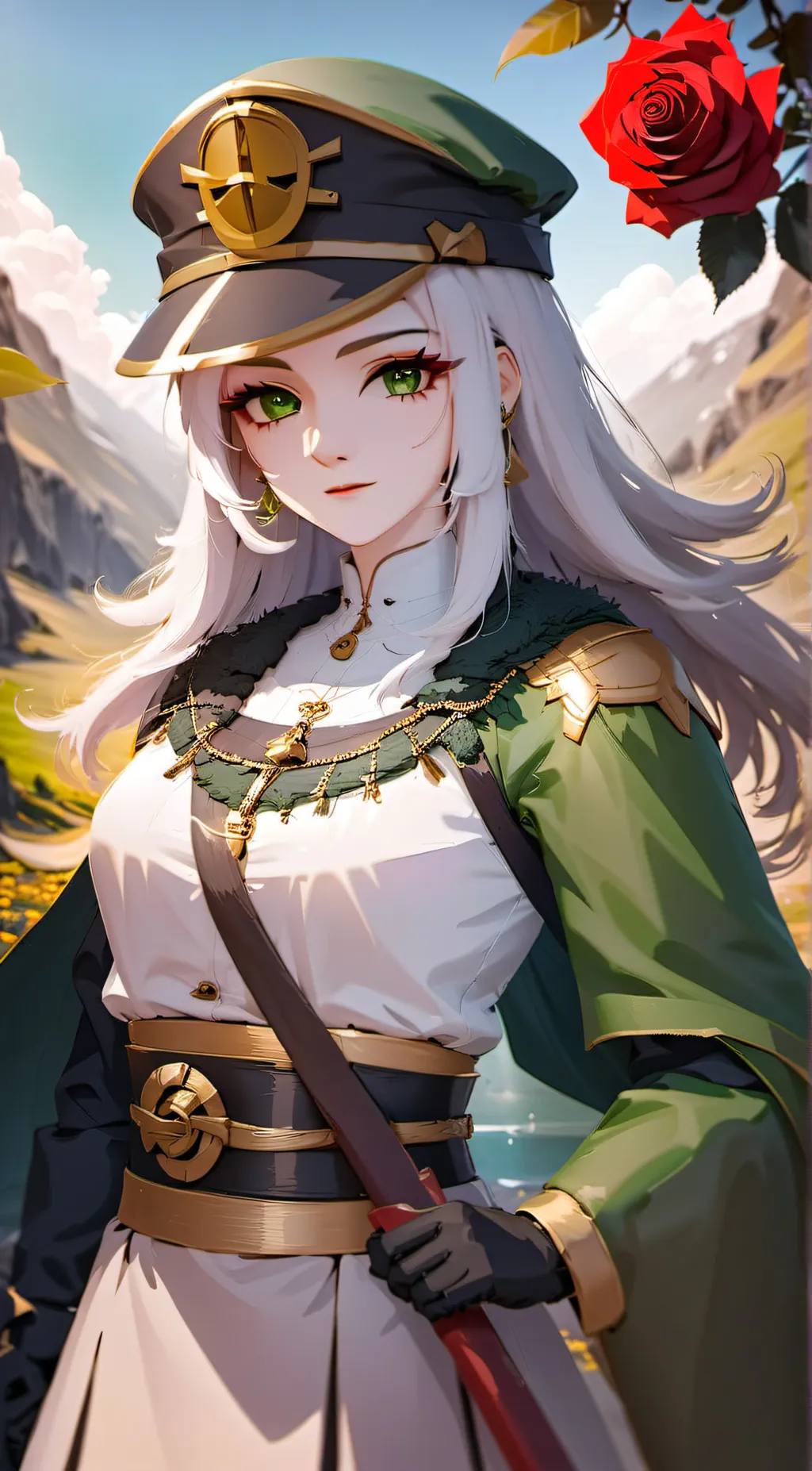 ai character: Scary marry background