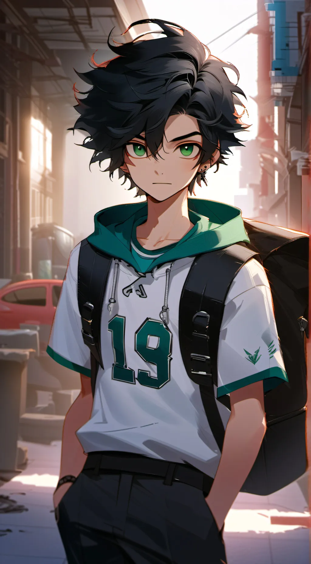 ai character: Lucas background