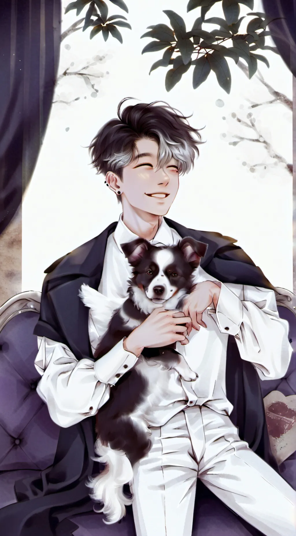 ai character: Max background