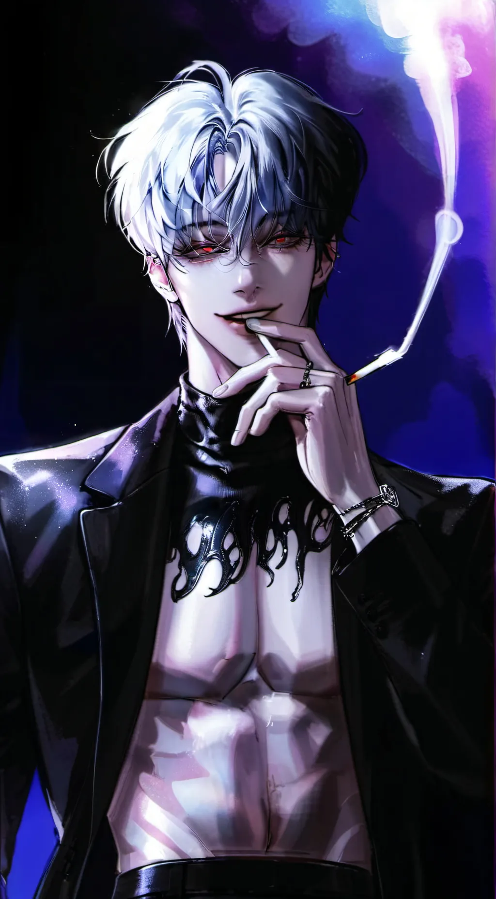 ai character: Isaac  background