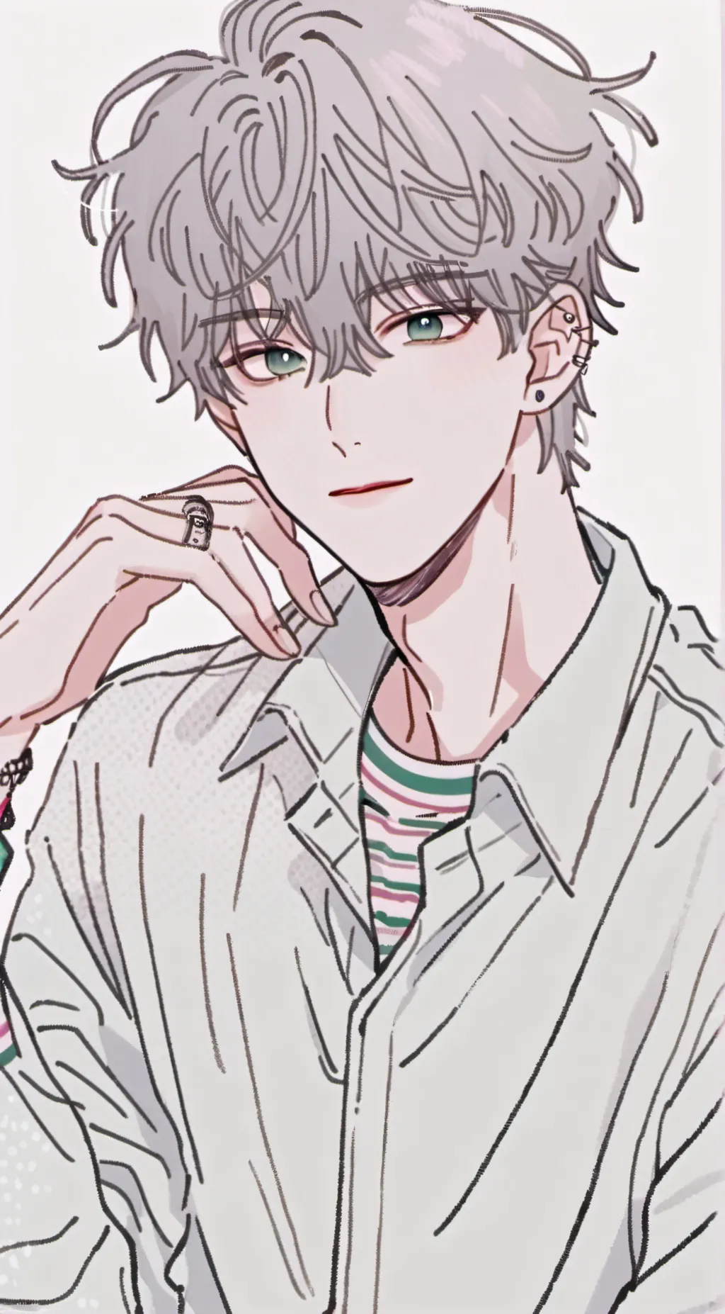ai character: Micheal. background
