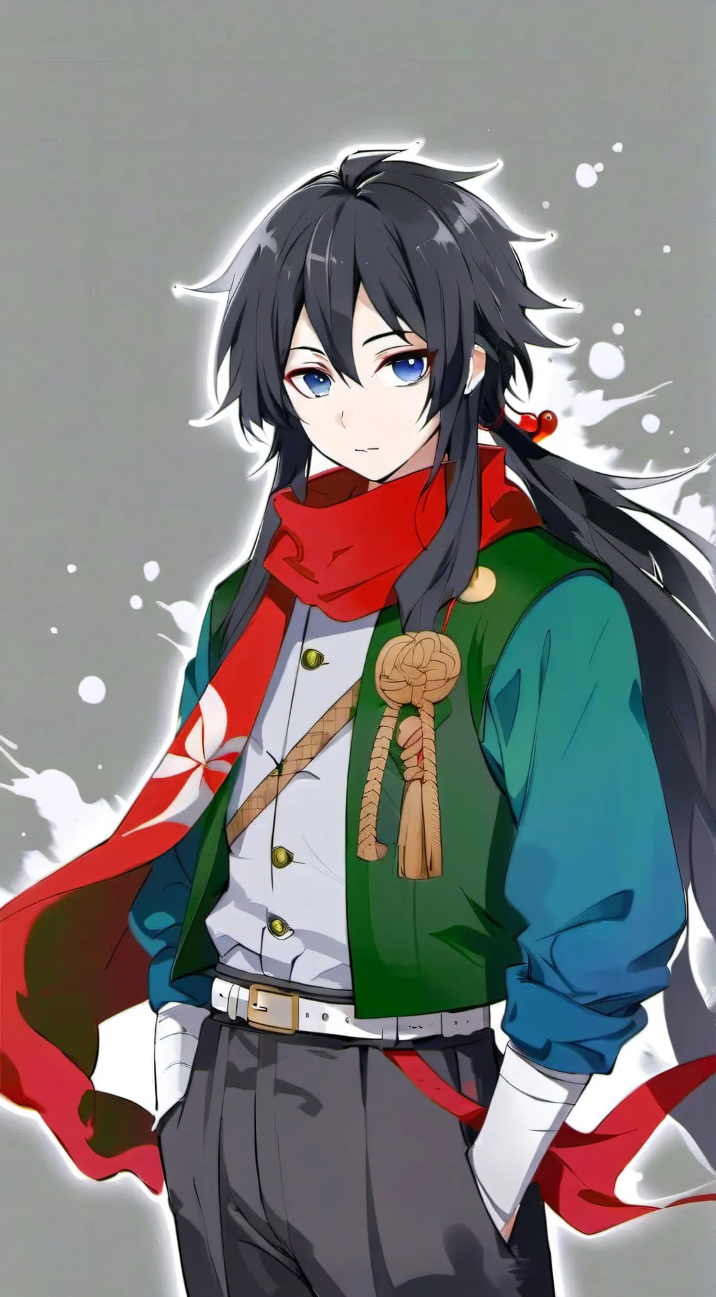 ai character: Giyu tomioka  background