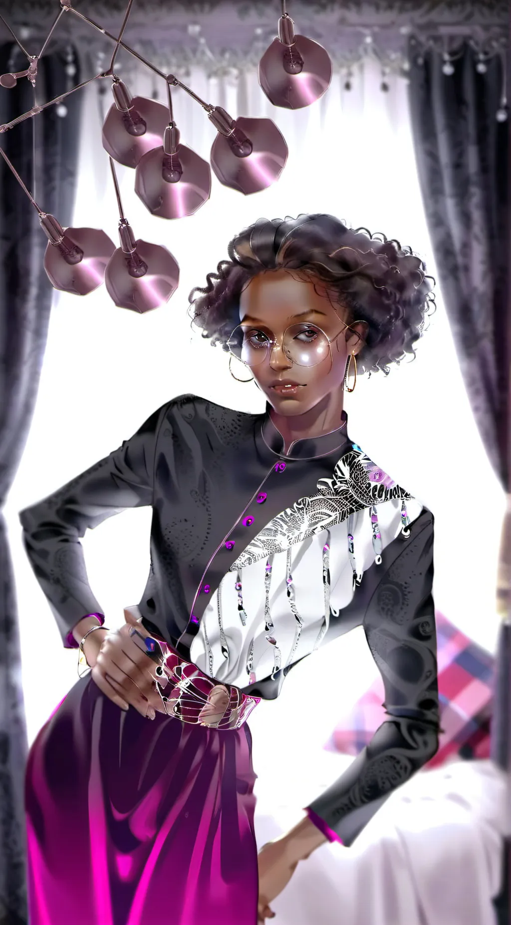 ai character: Ruthie Alexis background