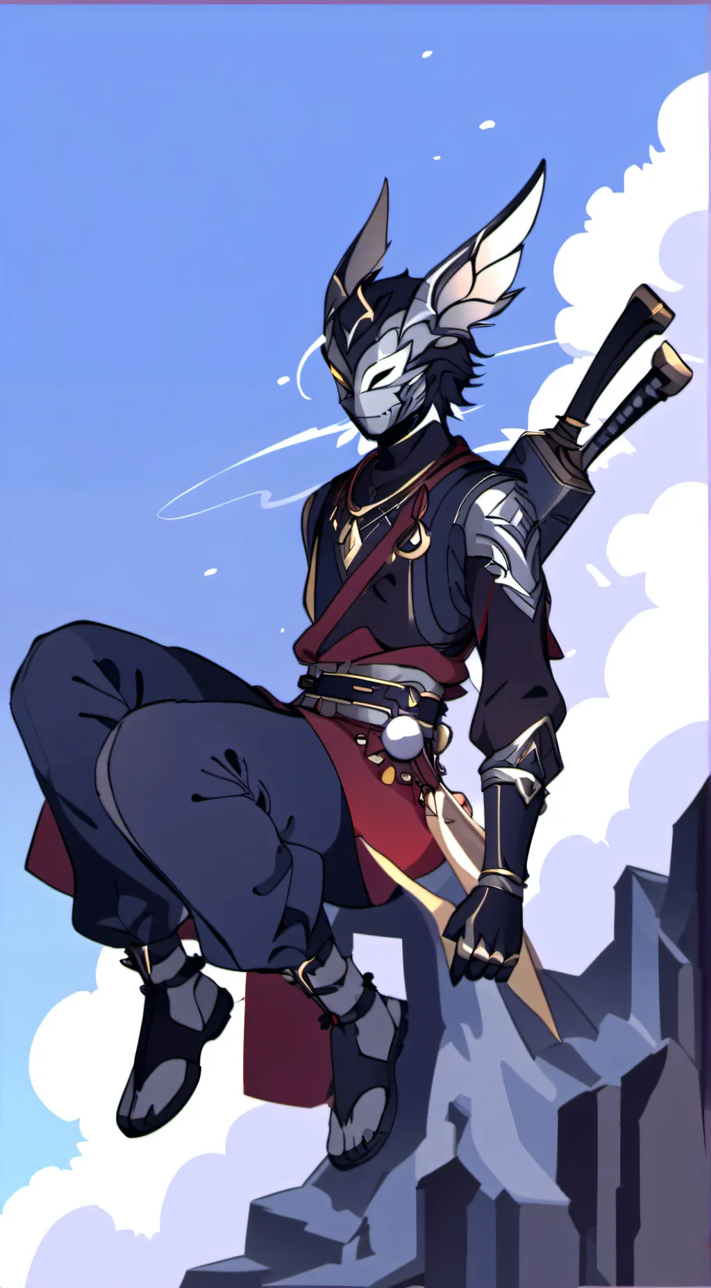ai character: Kaito background