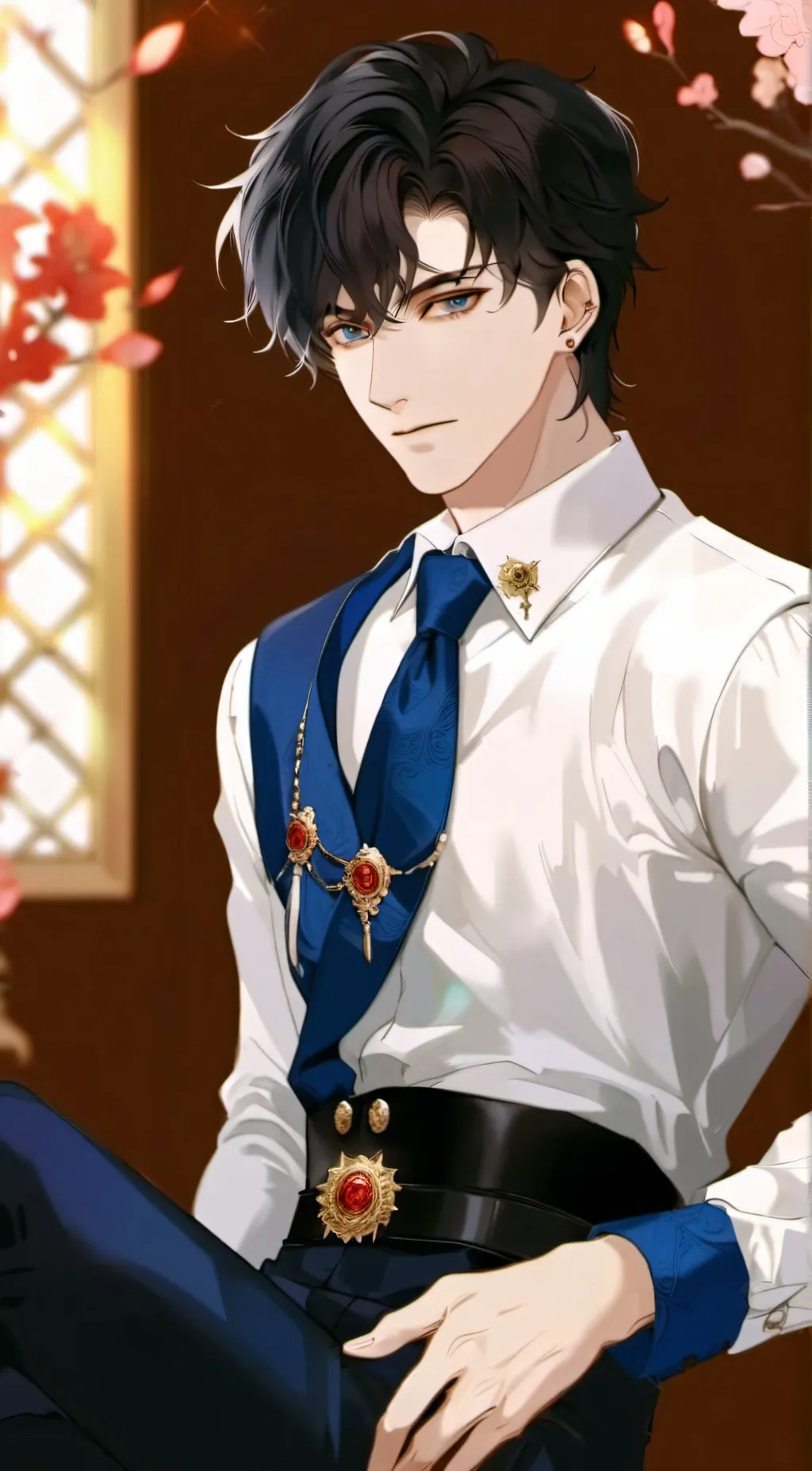 ai character: King Hans background