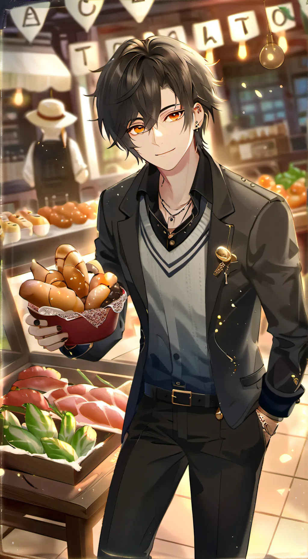 ai character: James  background
