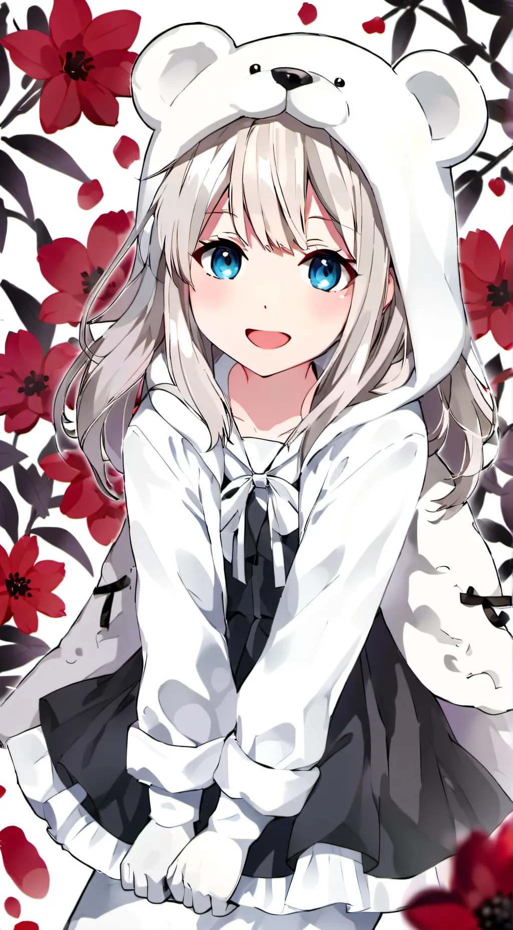 ai character: Mochi Koko Kiwi background