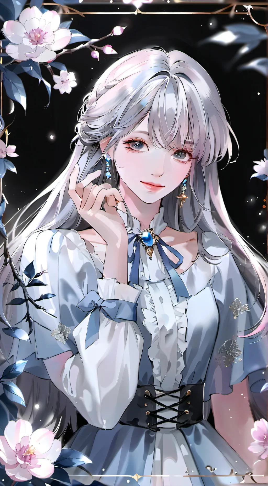 ai character: Grace background