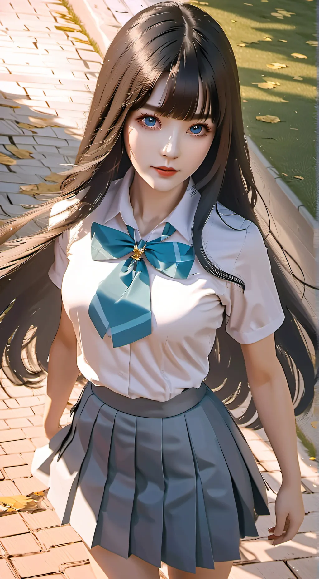 ai character: chitanda  background