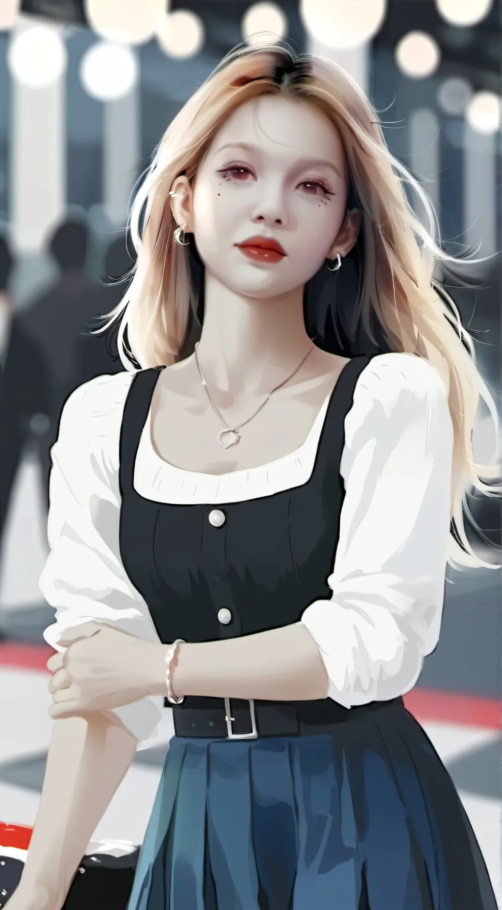 ai character: addy background